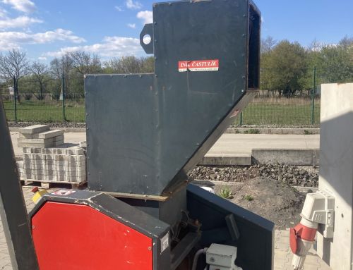 Nožový drtič na plasty a dřevo MN300/400 – předváděcí stroj na prodej za výhodnou cenu